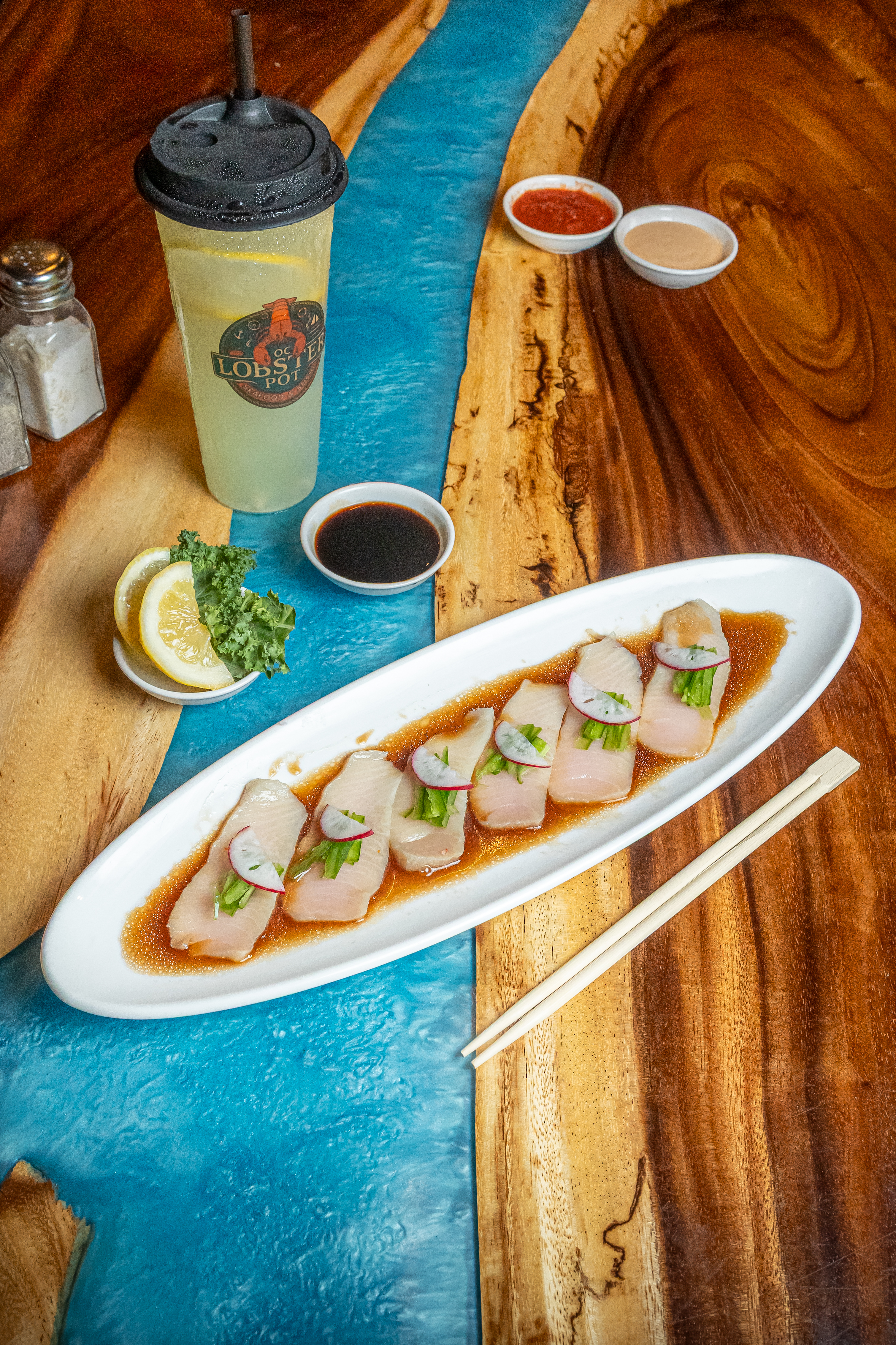 Yellowtail jalapeno sashimi